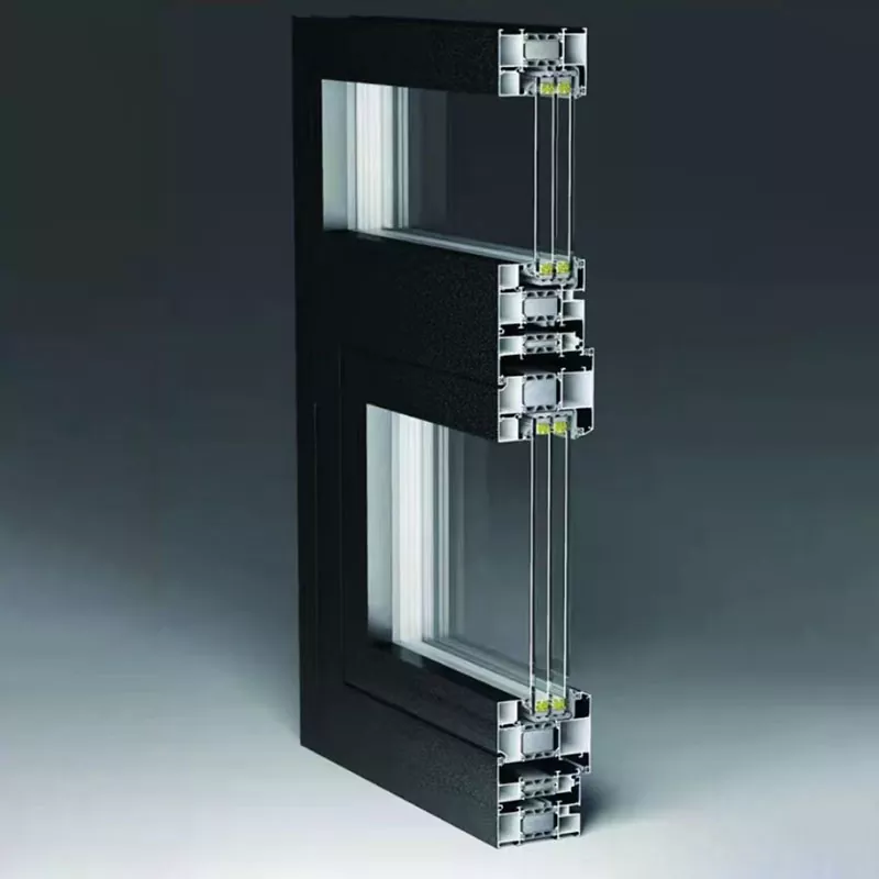 Aluminiumprofile für hitzeblaute Türen und Fenster