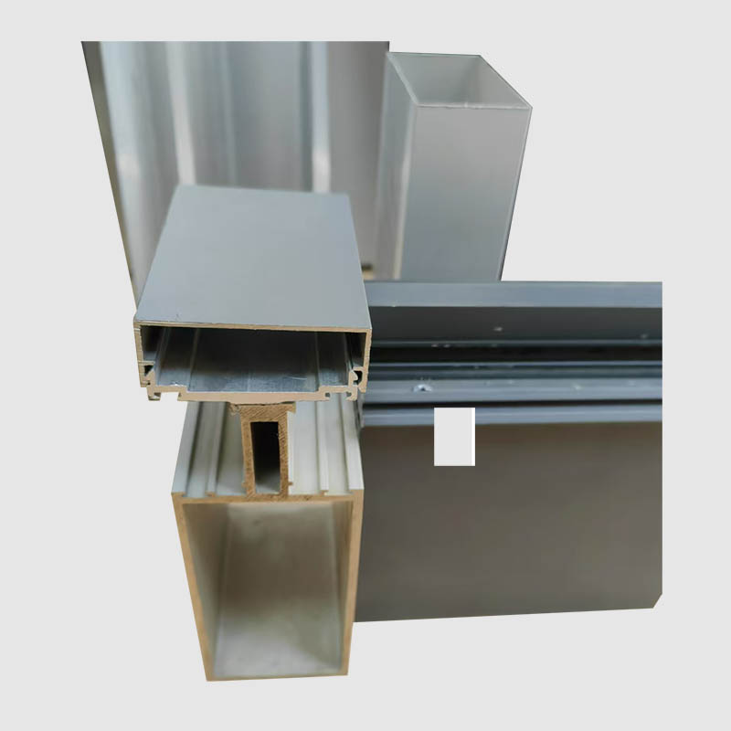 Dekorative Zwickel exponierten Rahmen Vorhang Wandaluminiumprofil