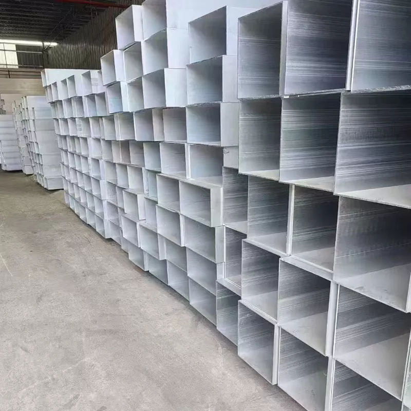 Sprühen von Aluminiumlegierungspfeifen